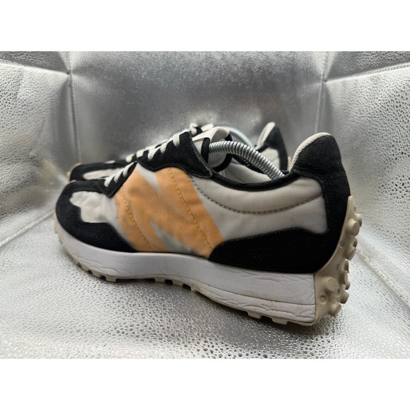 Size 12 New Balance 327 White Vibrant Apricot Mens Suede Running‎ Shoes MS327SO main image 5